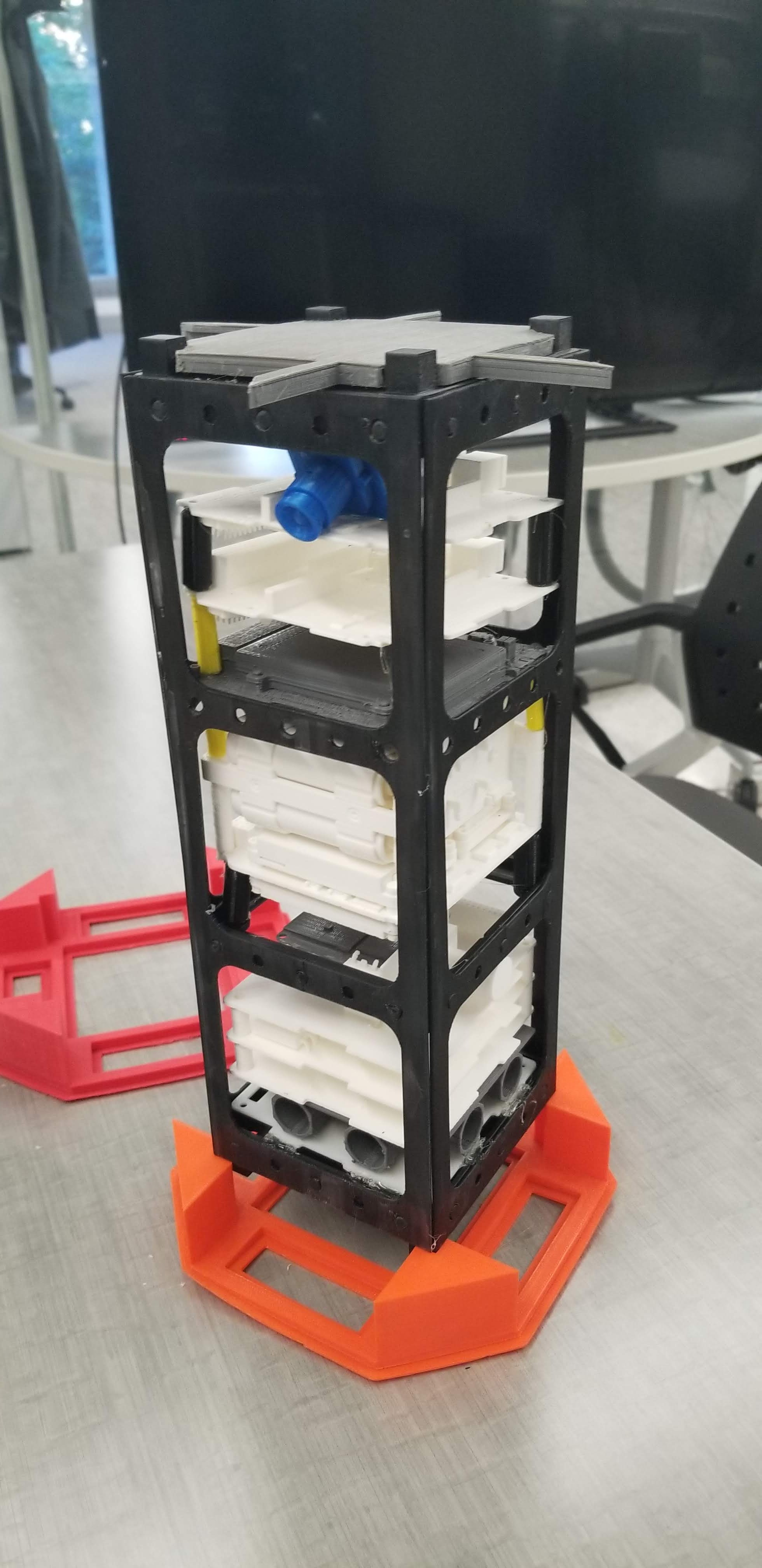 Cube Sat 3D Assembly Image